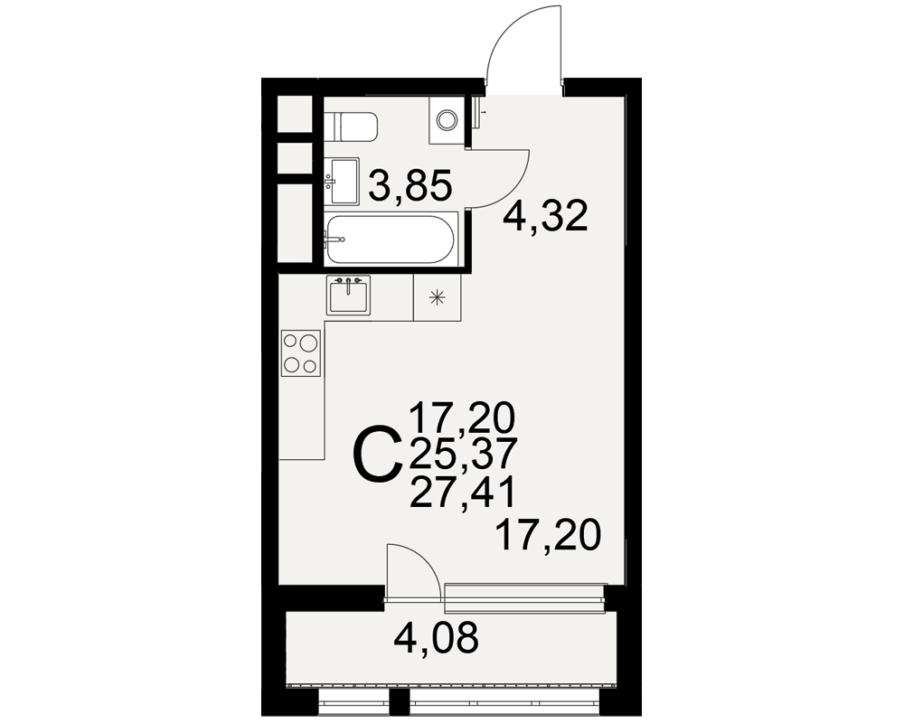 План квартиры