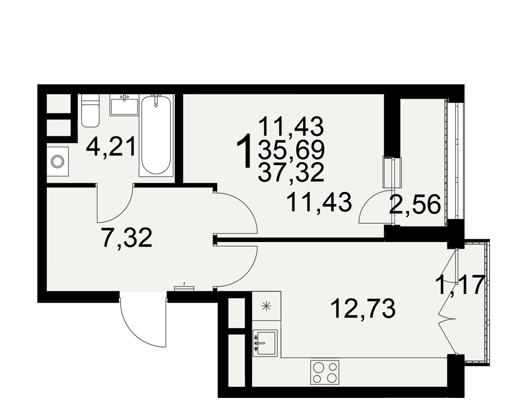 План квартиры