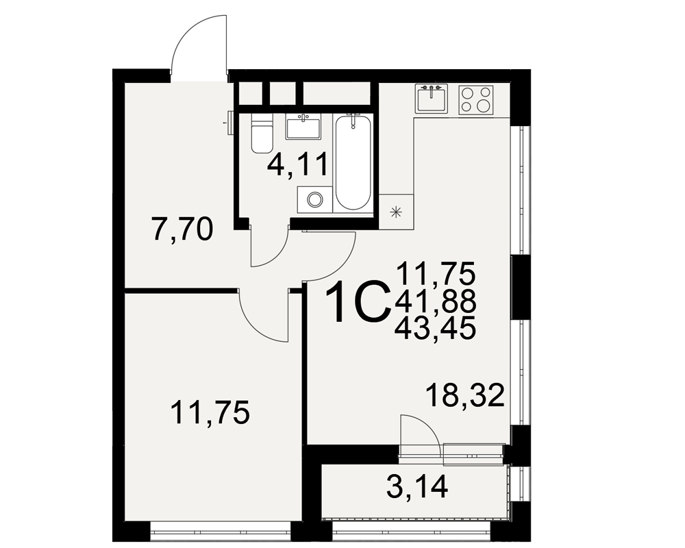 План квартиры