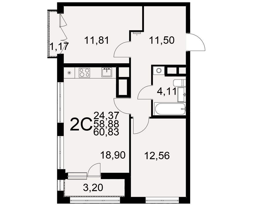 План квартиры