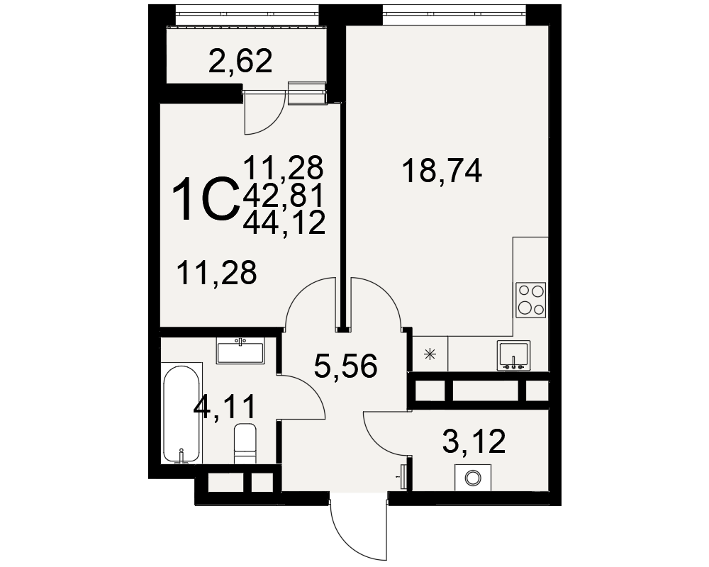 План квартиры