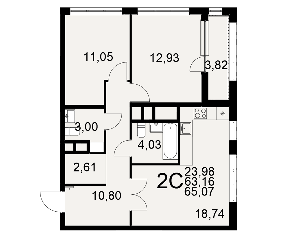 План квартиры