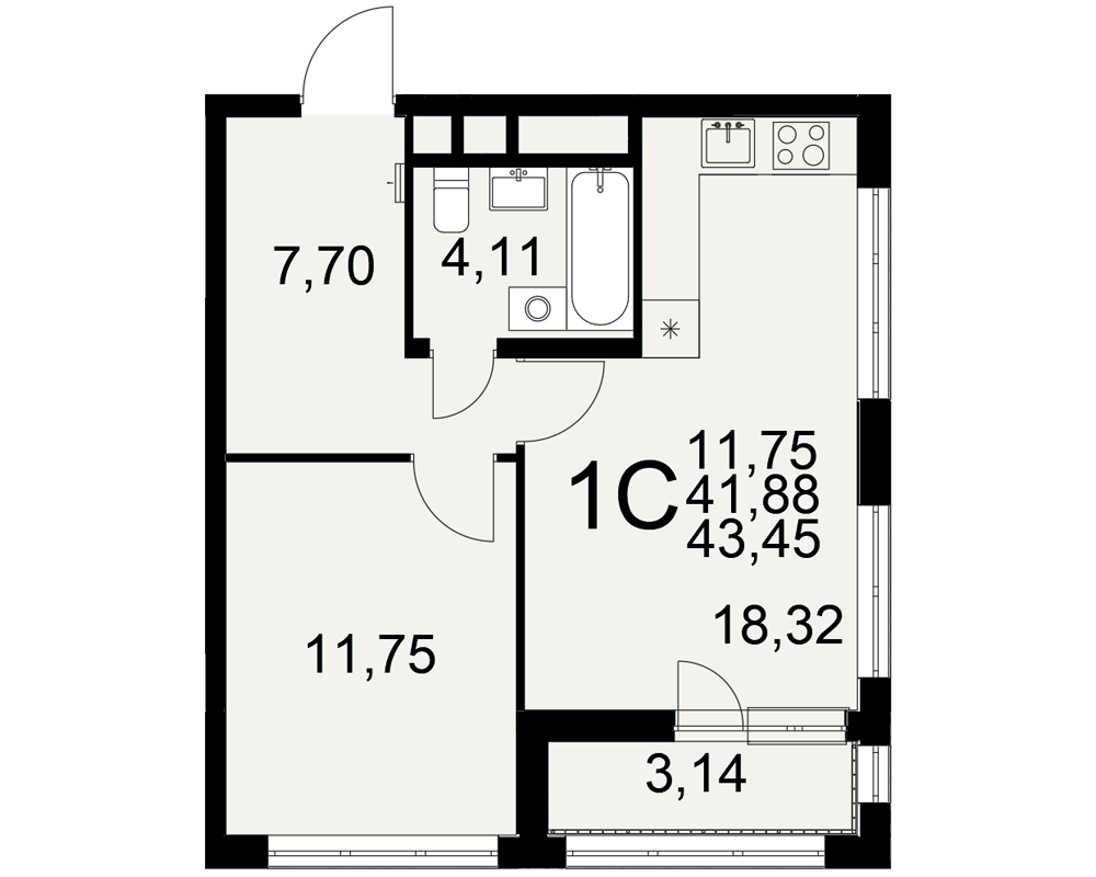 План квартиры