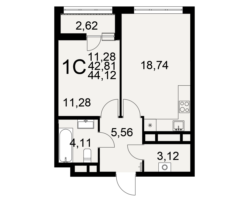 План квартиры