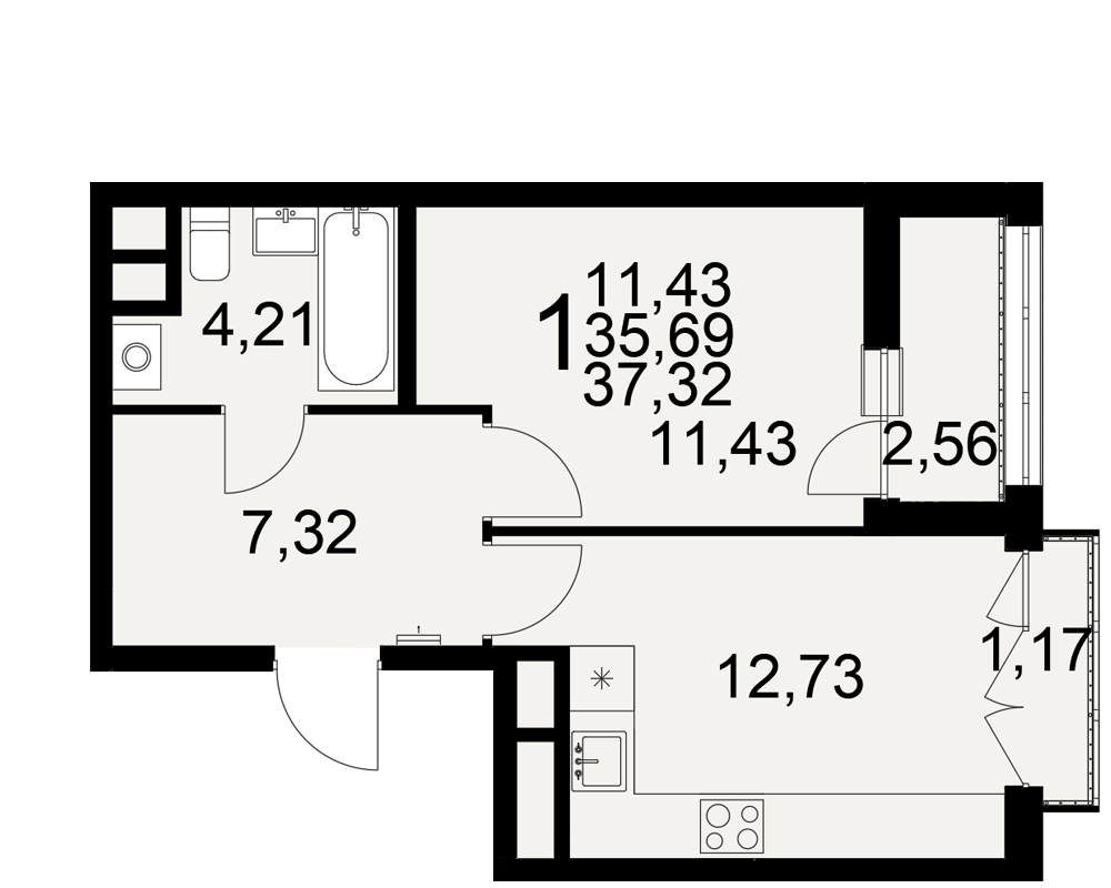 План квартиры