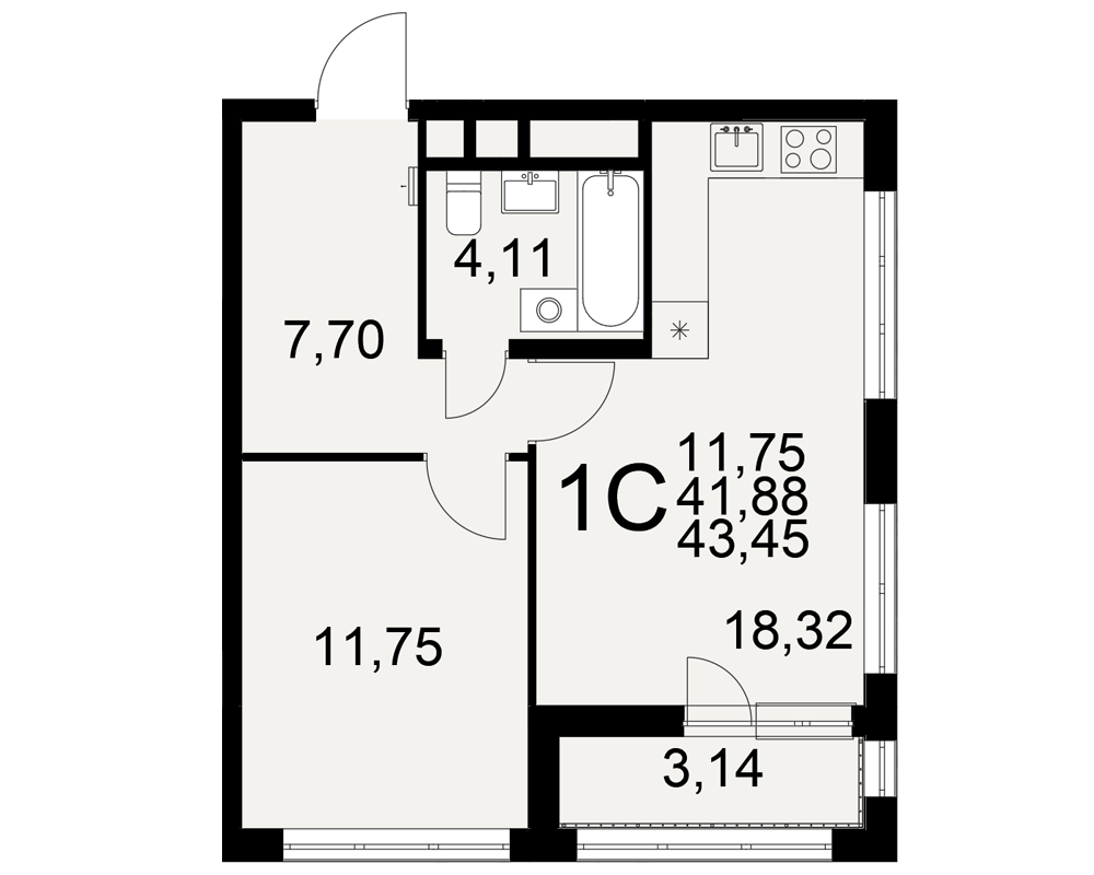 План квартиры