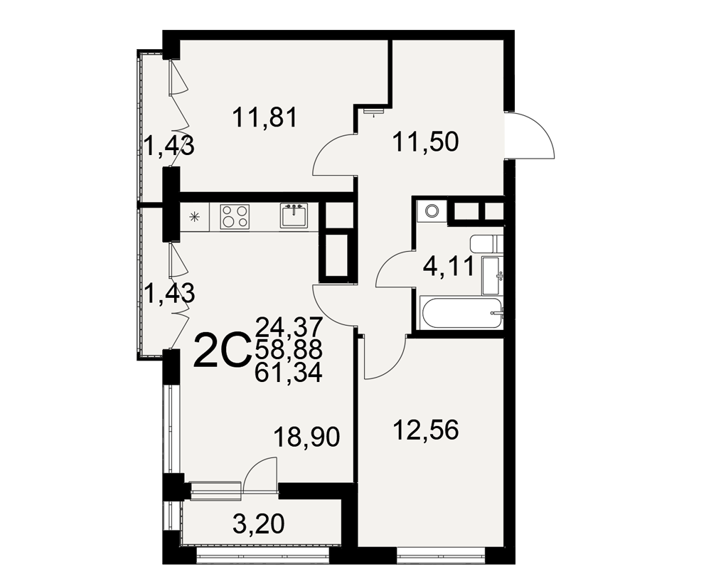 План квартиры