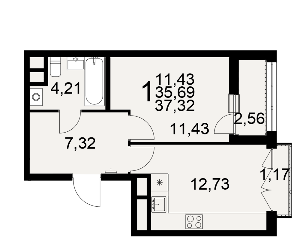План квартиры
