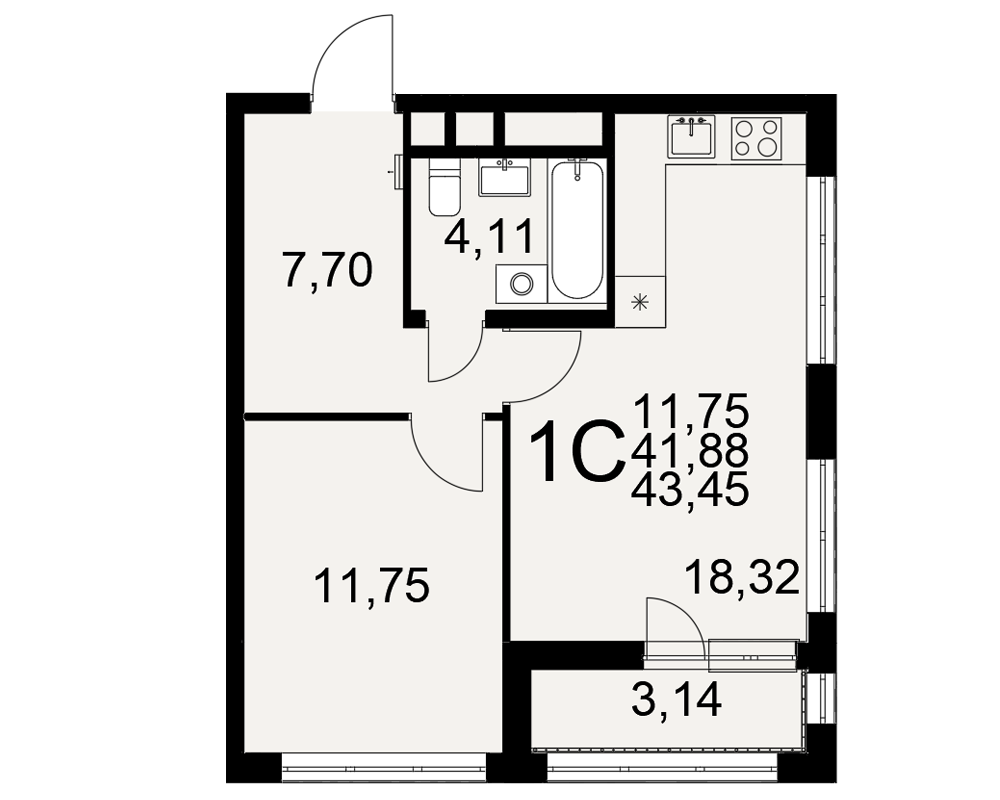 План квартиры