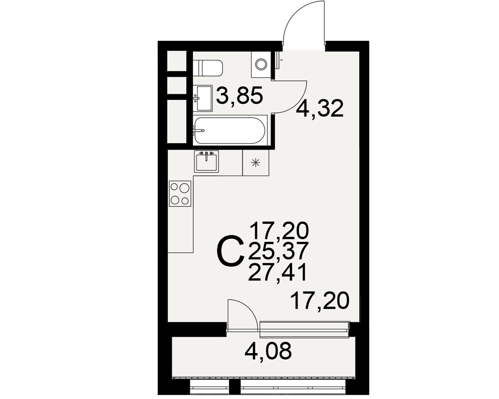 План квартиры