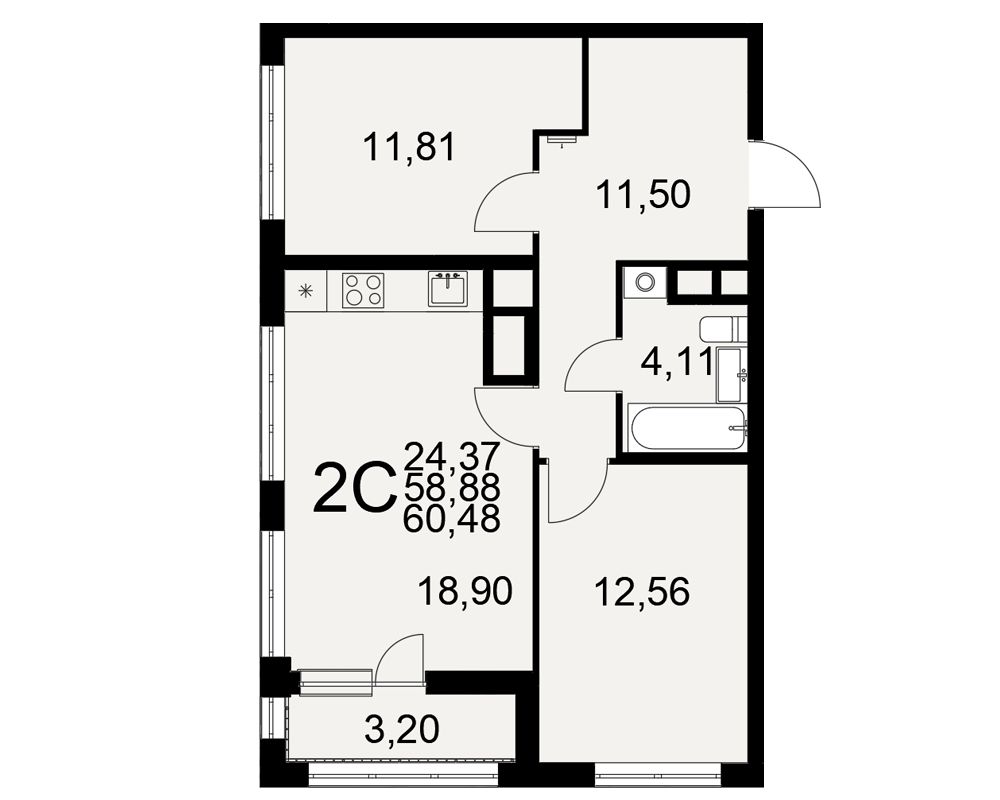 План квартиры