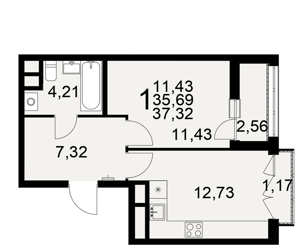 План квартиры