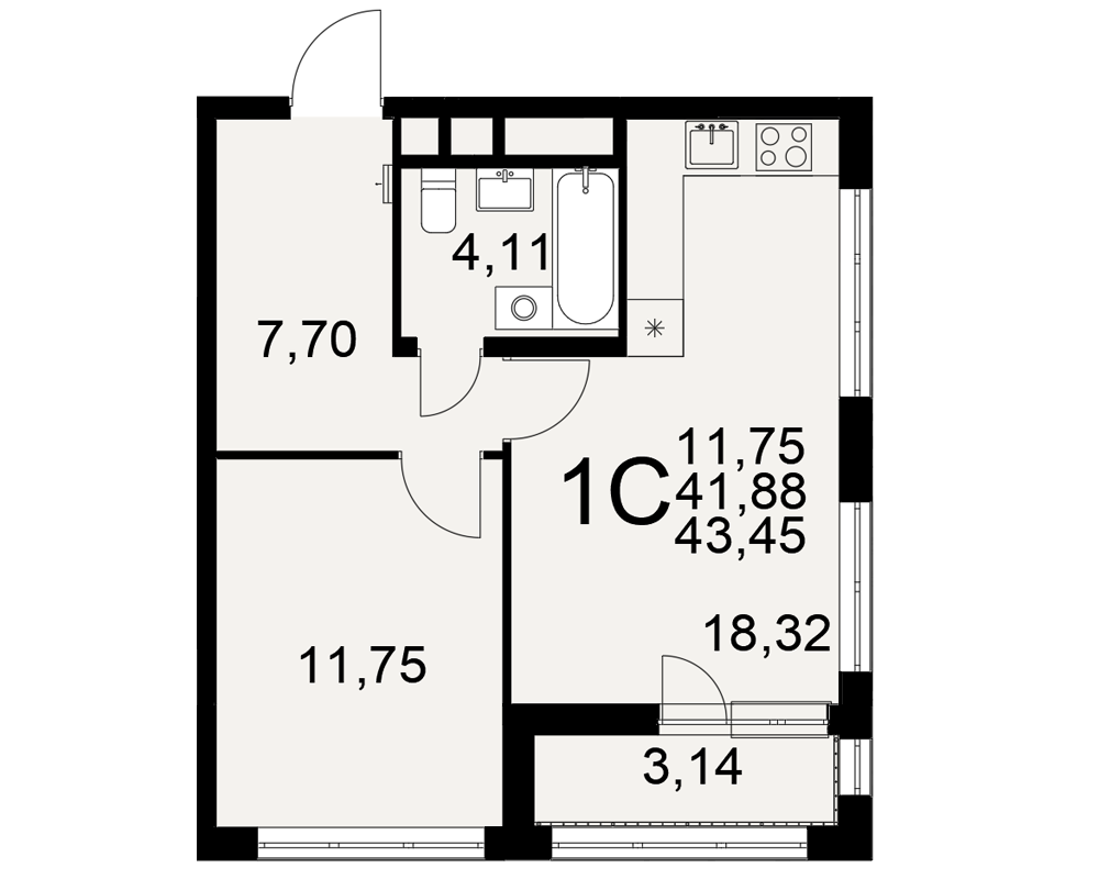 План квартиры