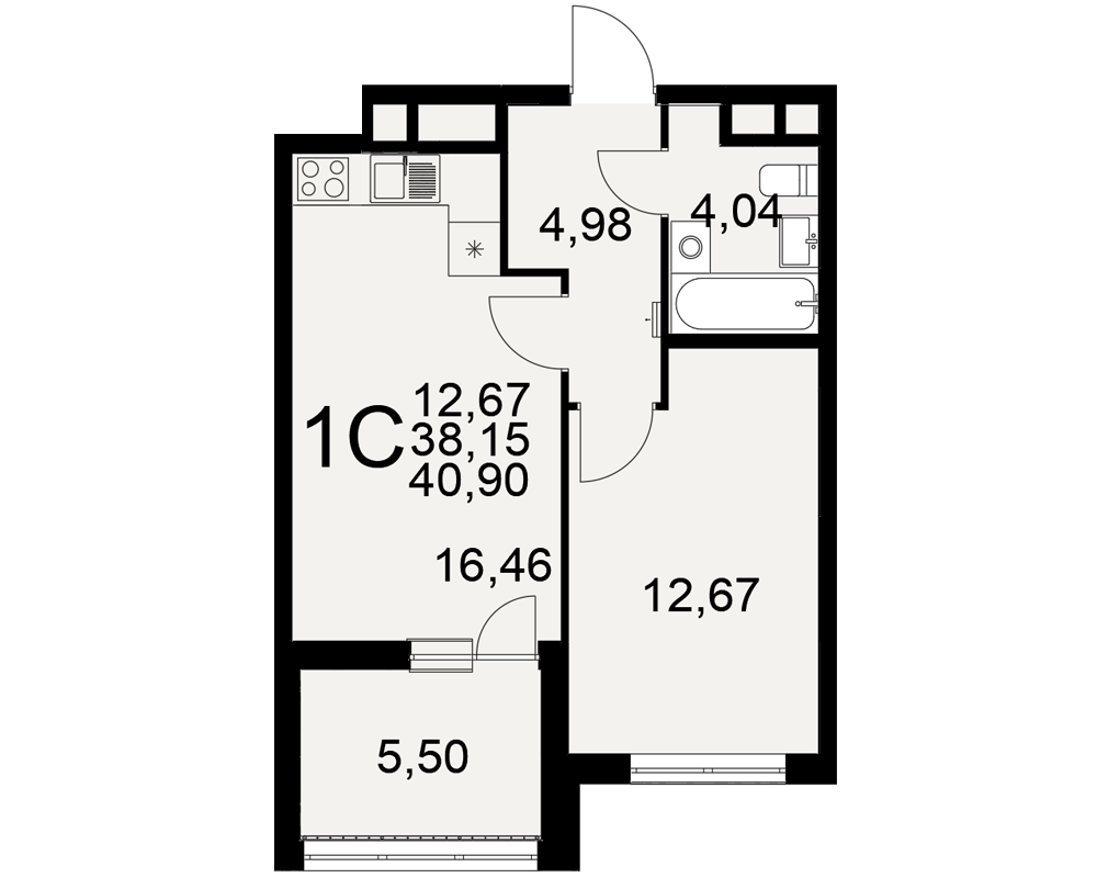 План квартиры