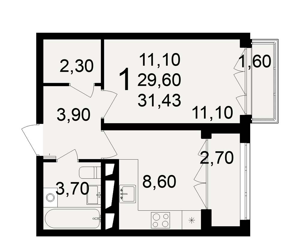 План квартиры