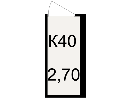 План кладовки