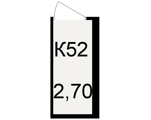 План кладовки