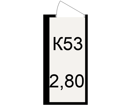 План кладовки