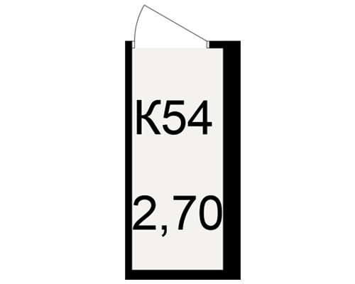 План кладовки