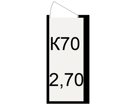 План кладовки