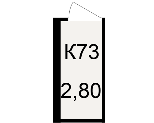План кладовки