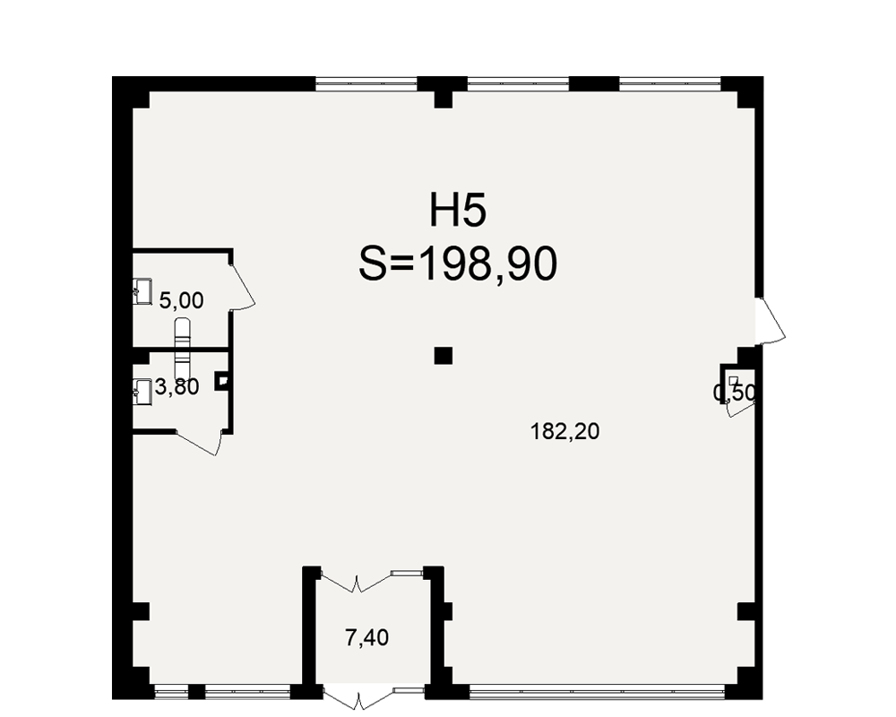 План нежилого помещения