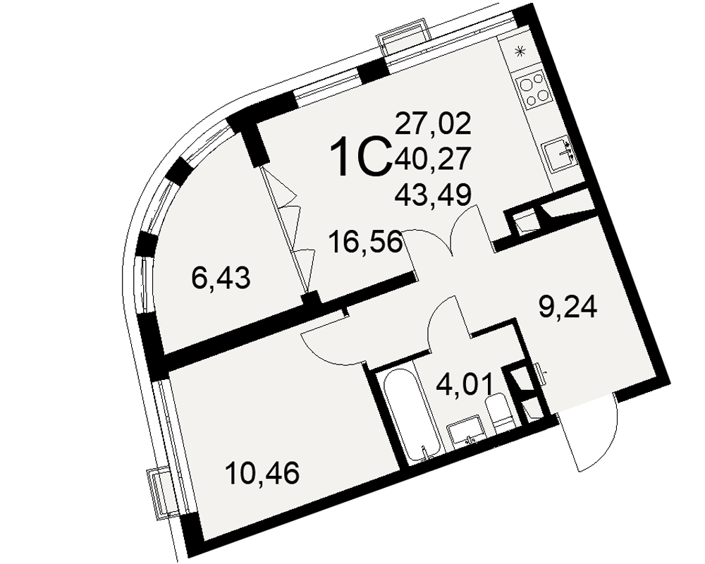 План квартиры