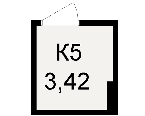 План кладовки