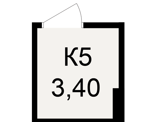 План кладовки