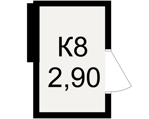 План кладовки