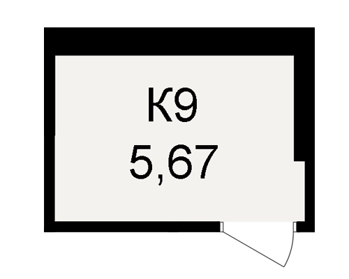 План кладовки