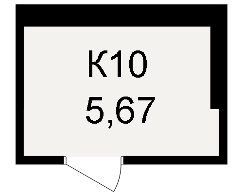 План кладовки