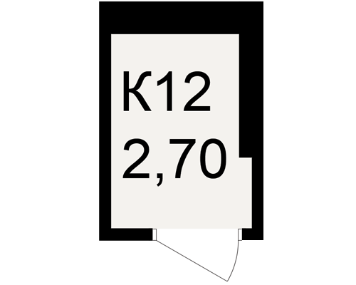 План кладовки