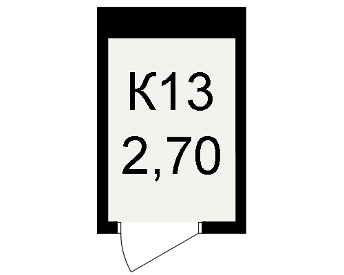 План кладовки