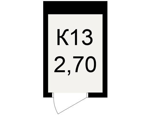 План кладовки