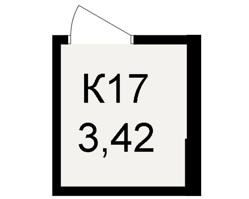 План кладовки