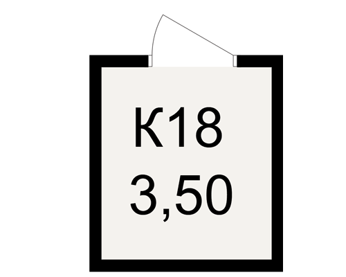 План кладовки