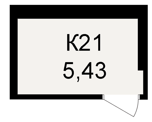 План кладовки