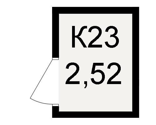 План кладовки