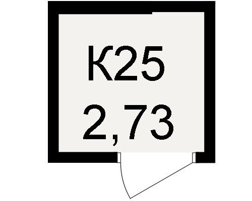 План кладовки