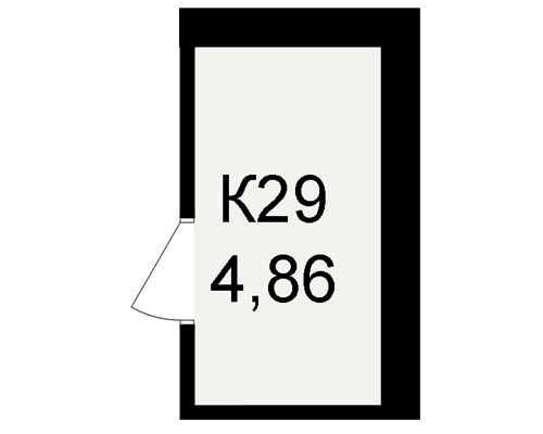 План кладовки