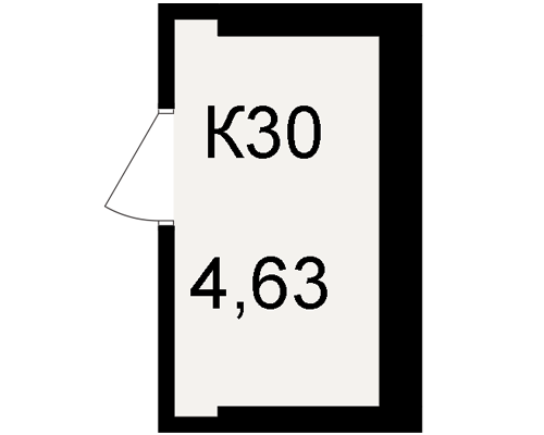 План кладовки