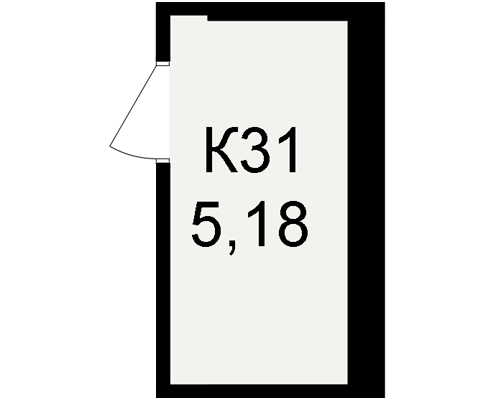 План кладовки