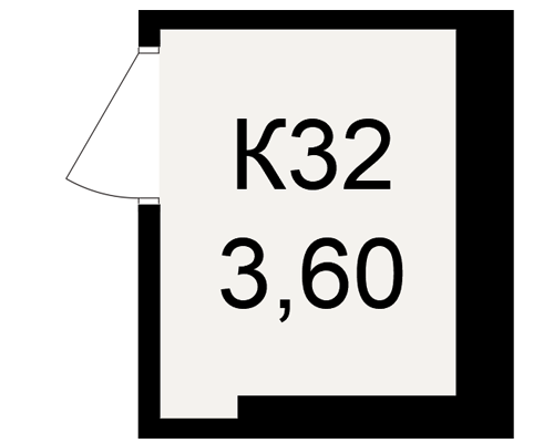 План кладовки