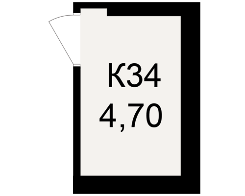 План кладовки