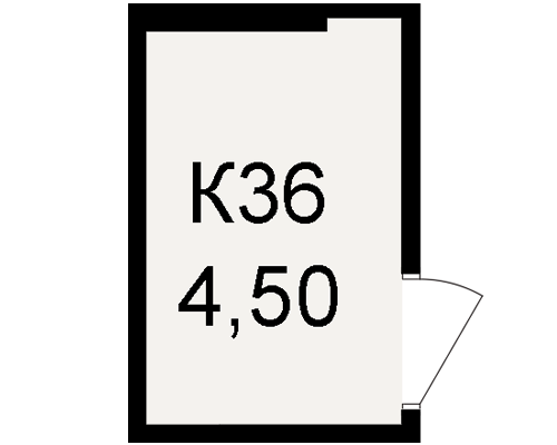 План кладовки