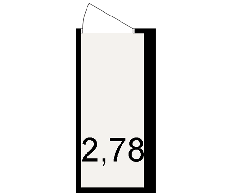 План кладовки