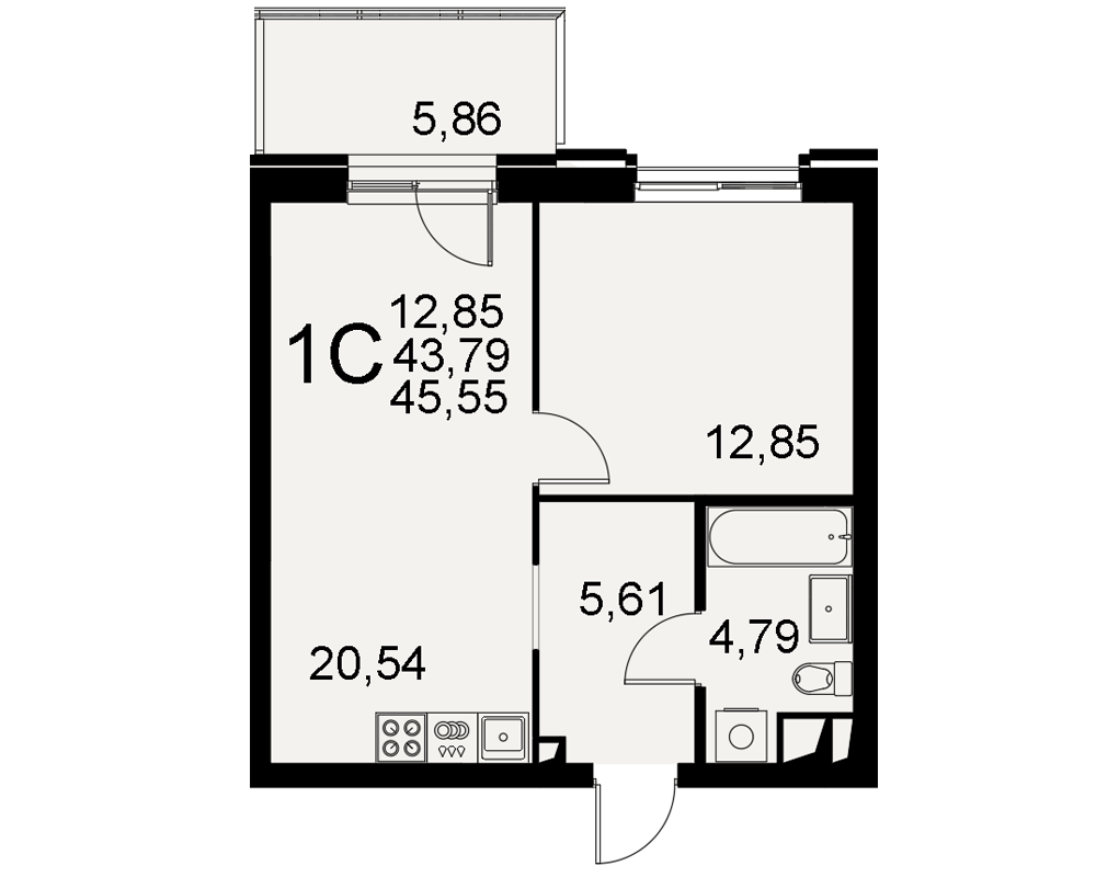 План квартиры