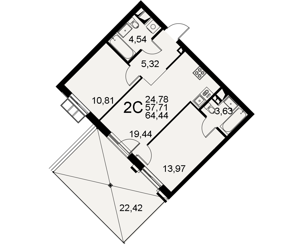 План квартиры