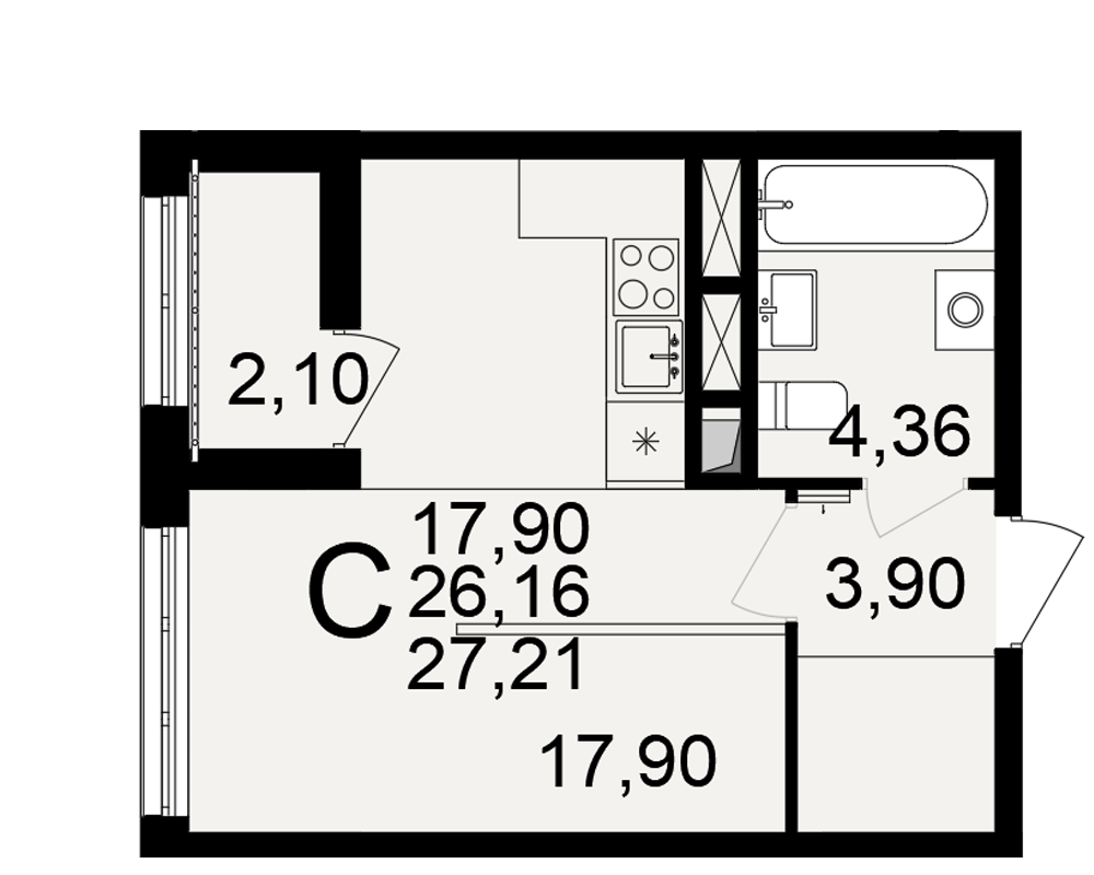 План квартиры